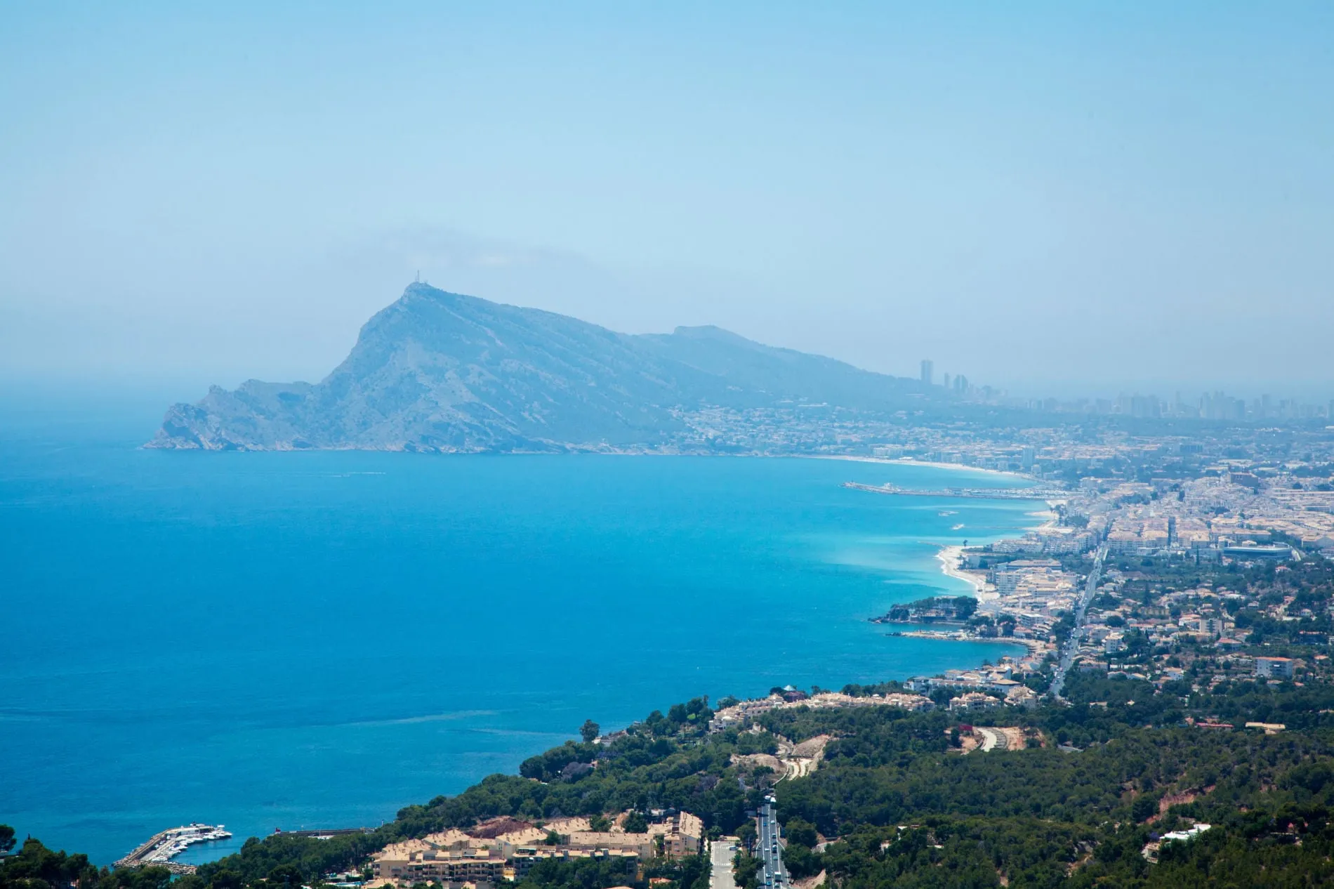 calpe, wielerstad aan de costa blanca
